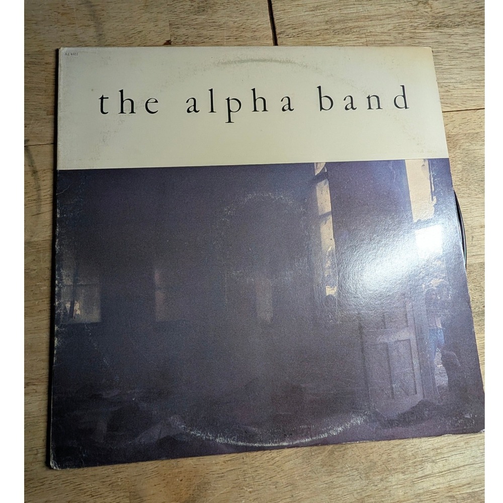 The Alpha Band Vinyl LP 1976 Arista AL 4102 T Bone Burnett Folk Rock Record